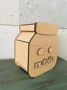Caja Nutella 18x20x10cm