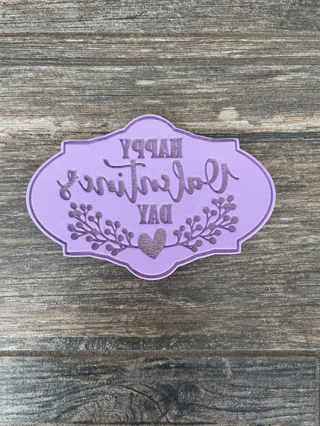 Sello tag happy valentines day