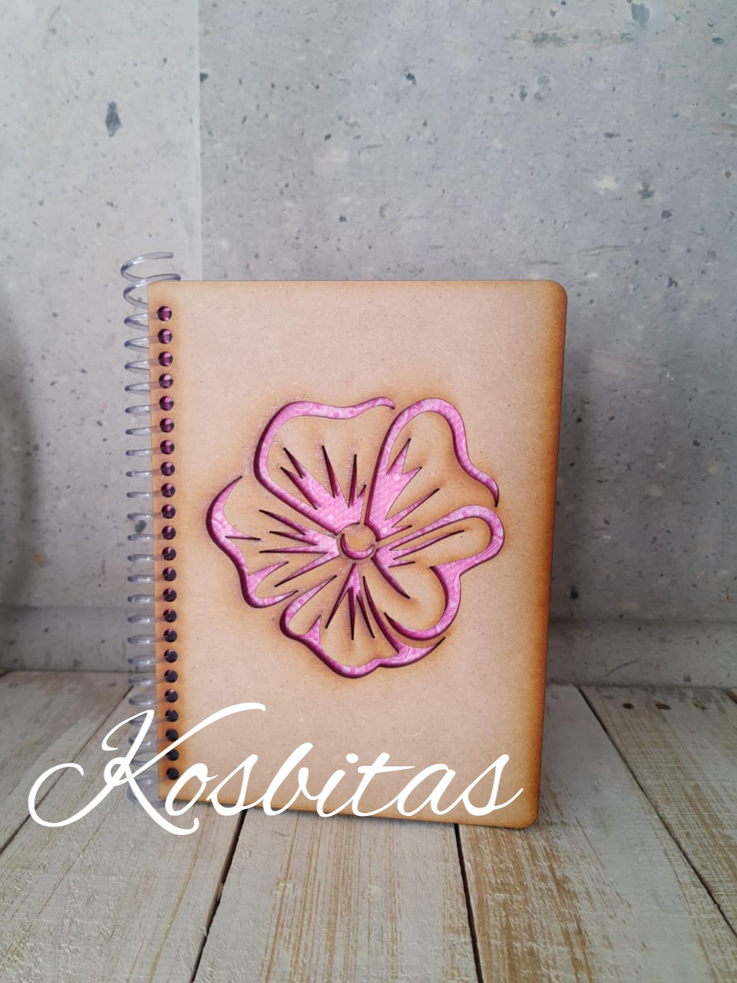 Libreta Flor Hawaiana
