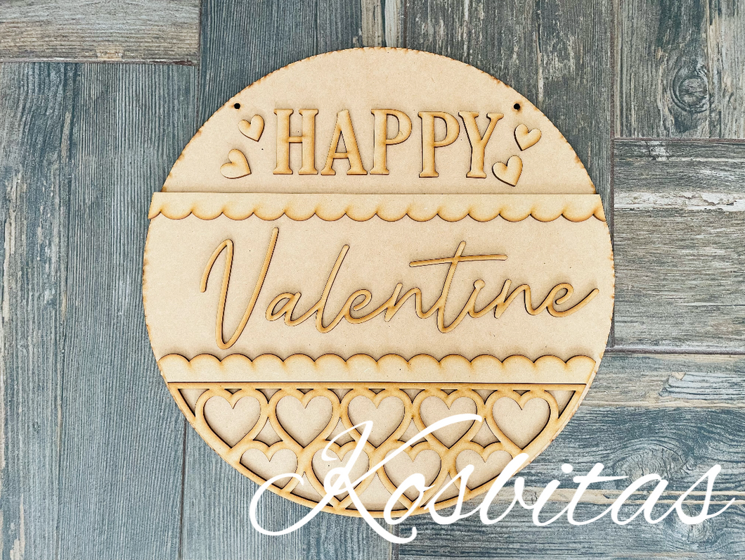 Colgante Happy Valentine