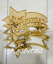 Cargar imagen en el visor de la galería, Estrella multicapas 35cm
