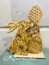 Cargar imagen en el visor de la galería, Conejo Torre huevos Calado
