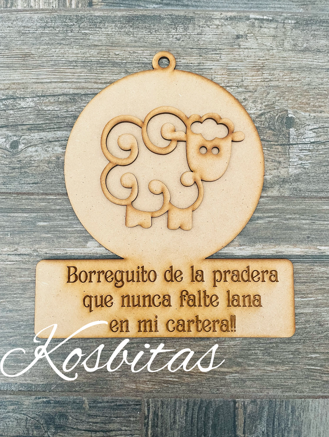 Borrego calado  23.5x27cm