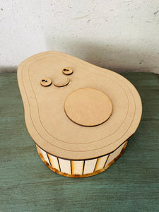 Caja aguacate 22x17x8cm
